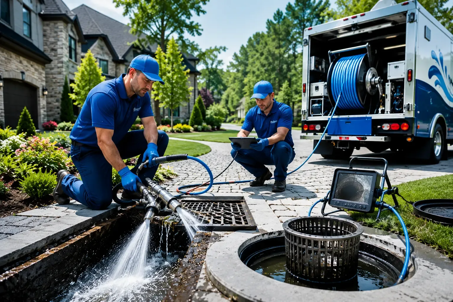 Local outdoor drain cleaning professionals in Elmwood, WI